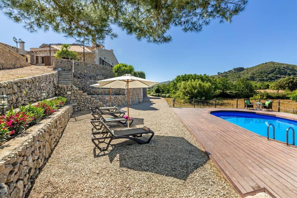 Finca Wellnatura Mit Sauna, Kamine, Badewanne Artá Exteriér fotografie